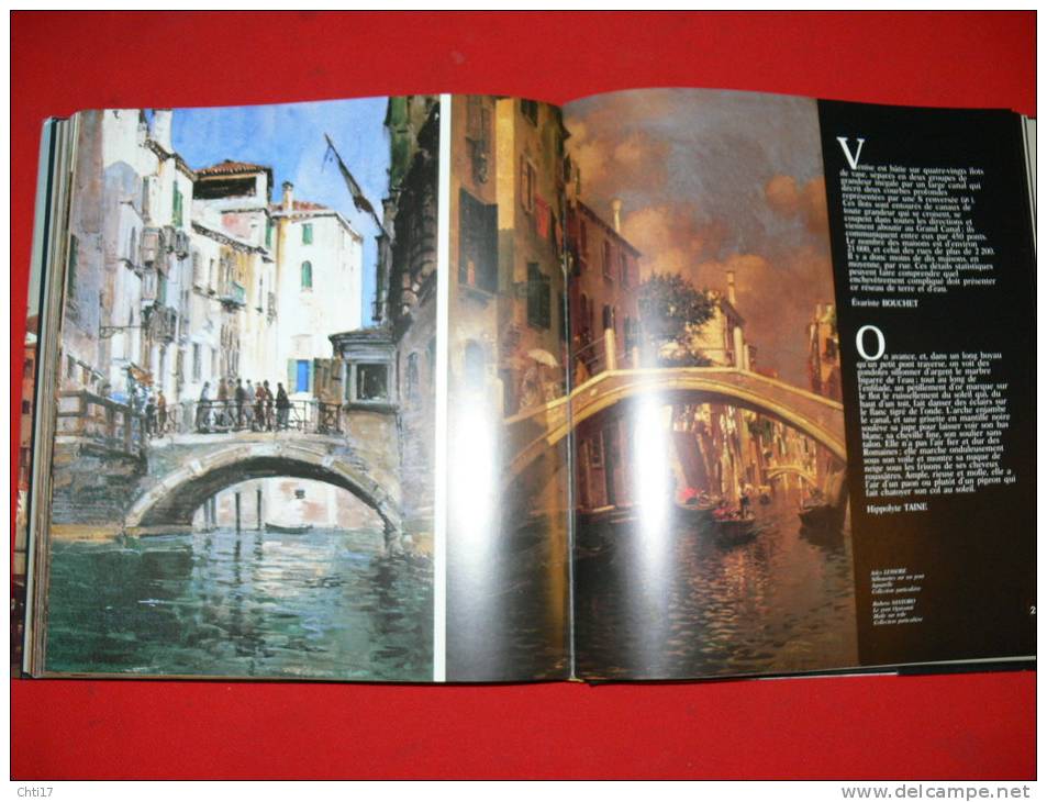 VENISE  LE VOYAGE  ( SUPERBE EN COFFRET)  PAR JC SIMOEN EDITIONS LATTES EN 1992 VALEUR 75 EUROS