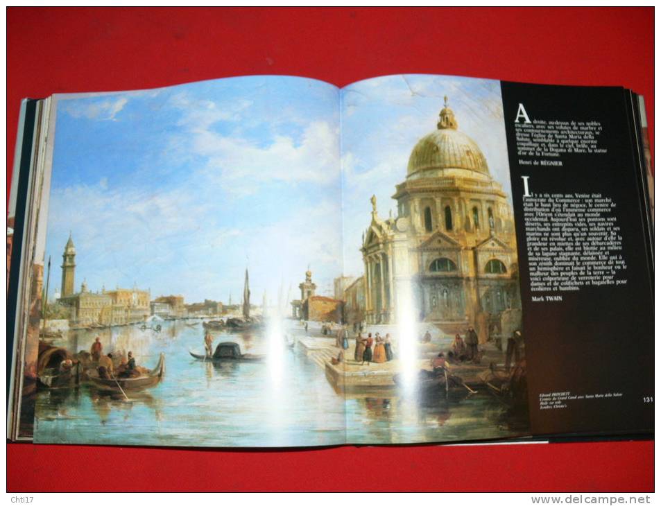 VENISE  LE VOYAGE  ( SUPERBE EN COFFRET)  PAR JC SIMOEN EDITIONS LATTES EN 1992 VALEUR 75 EUROS