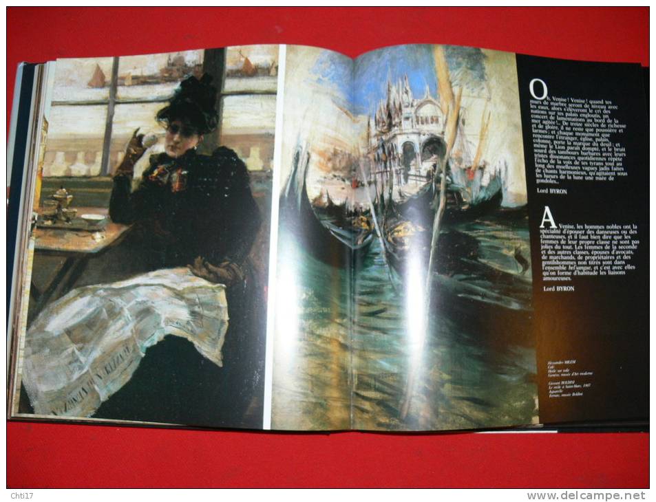 VENISE  LE VOYAGE  ( SUPERBE EN COFFRET)  PAR JC SIMOEN EDITIONS LATTES EN 1992 VALEUR 75 EUROS