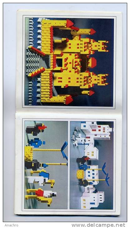 LEGO SYSTEM  février 1968 LIVRE D' IDEES 80 pages REALISATIONS VILLES, AEROPORT, DOCKS, CIRCUITS TRAINS / Voir  PHOTOS