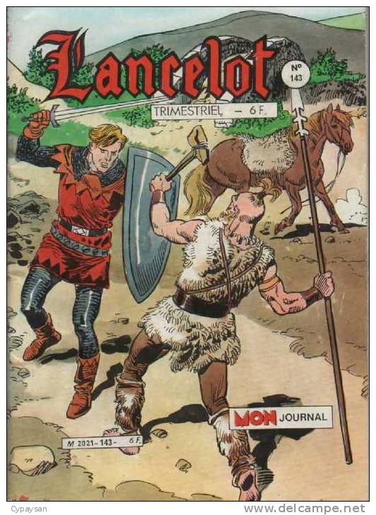 LANCELOT N° 143 BE MON JOURNAL 06-1985 - Lancelot