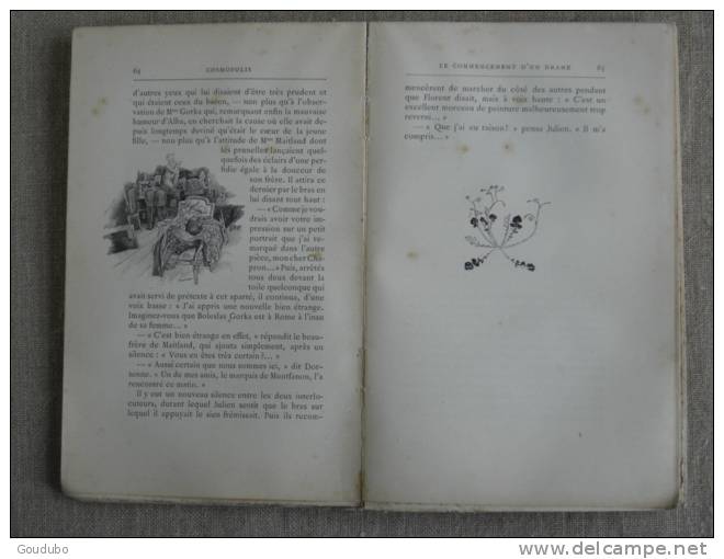 P. Bourget Cosmopolis illustrations Myrbach, Duez, Jeanniot.Lemerre 1898. 20 photos.