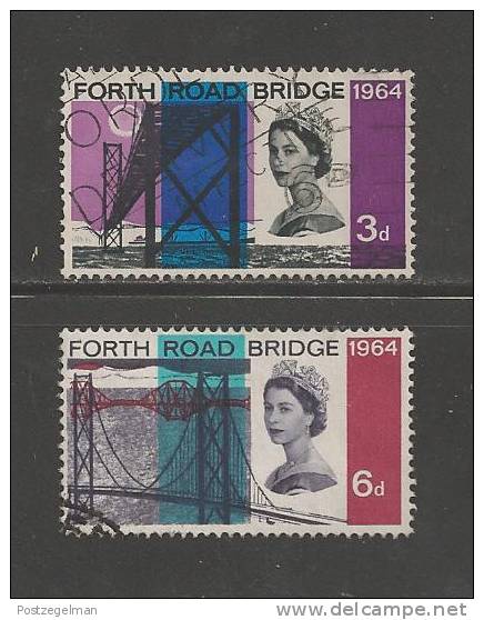 UK 1965 Used Stamp(s) Firth Of Forth Bridge Nr. 382-383 - Gebraucht