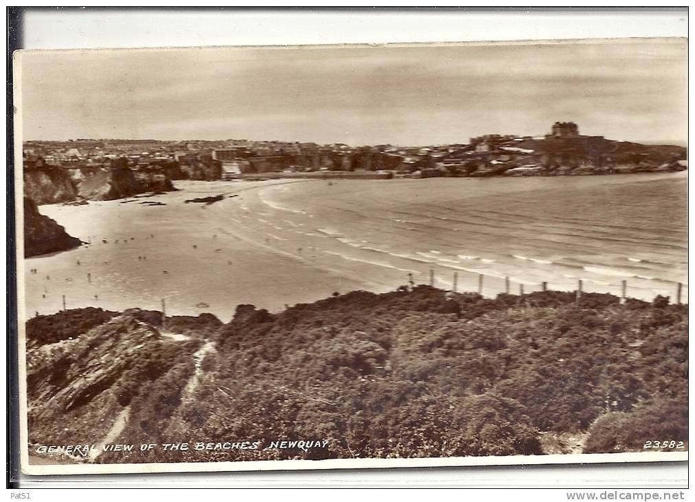 UNITED KINGDOM -   Newquay : General View Of The Beaches - Newquay