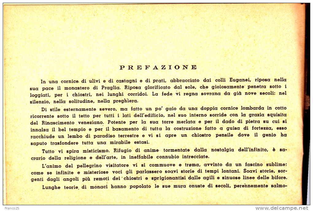 GUIDA MORALE DEL REFETTORIO DI PRAGLIA - PADOVA - Religion