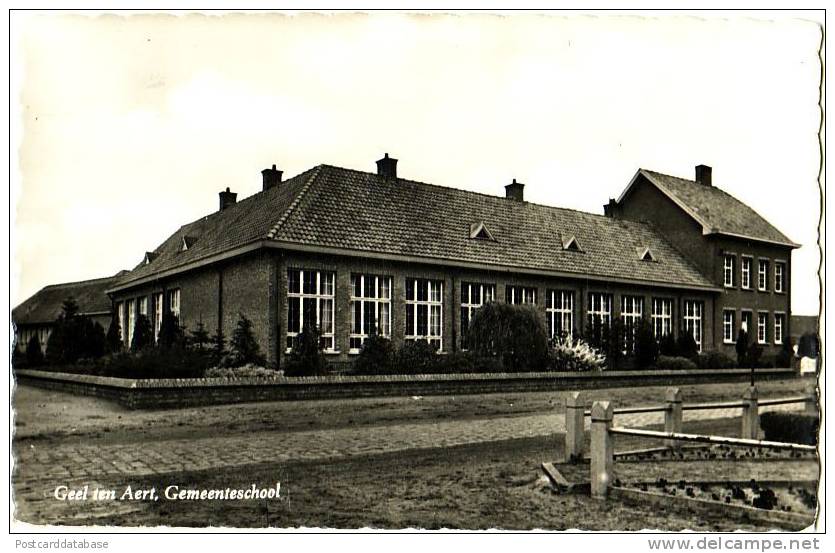 Geel Ten Aert, Gemeenteschool - & School - Geel