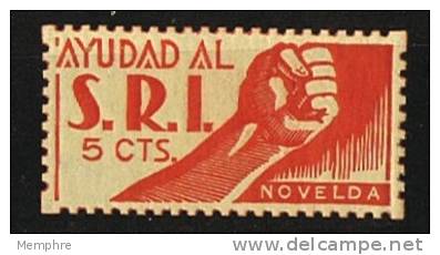 NOVELDA  Ayuda Al S.R.I. 5 Cts ** - Republican Issues