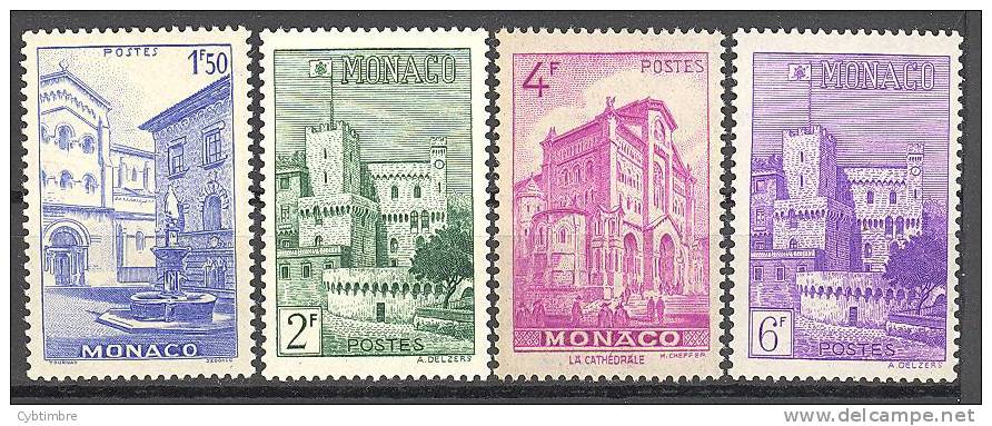 Monaco: 4 Valeurs De La Serie Yvert N° 276/80**; MNH,  Voir Scan; A Profiter Je Liquide !!! - Autres & Non Classés