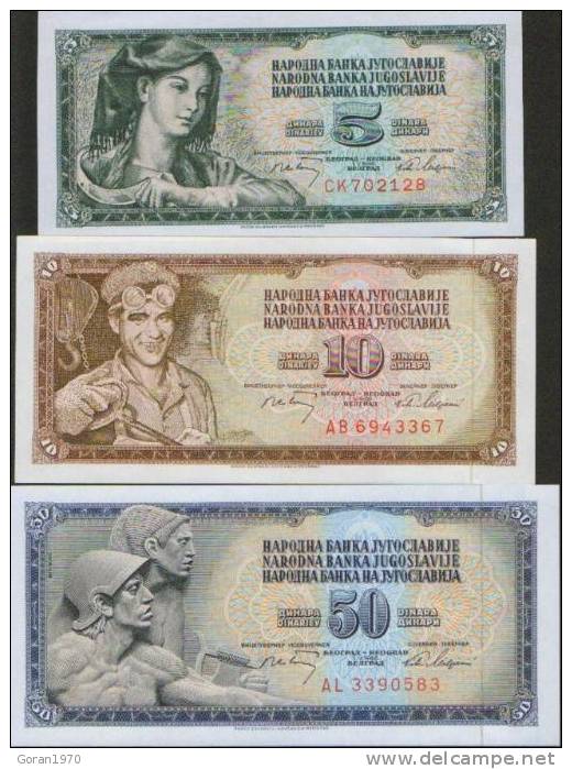 YUGOSLAVIA COMPLETE 1968 YEAR UNC - Yougoslavie