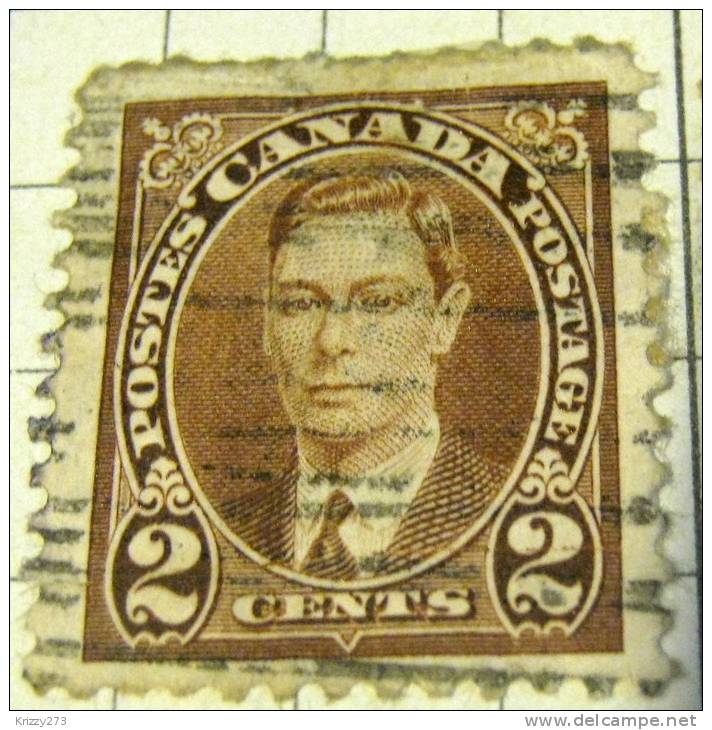 Canada 1937 King George VI 2c - Used - Usati