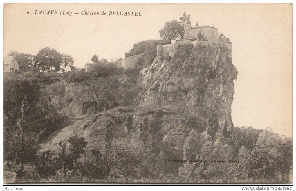 LACAVE - Château De BELCASTEL - Lacave