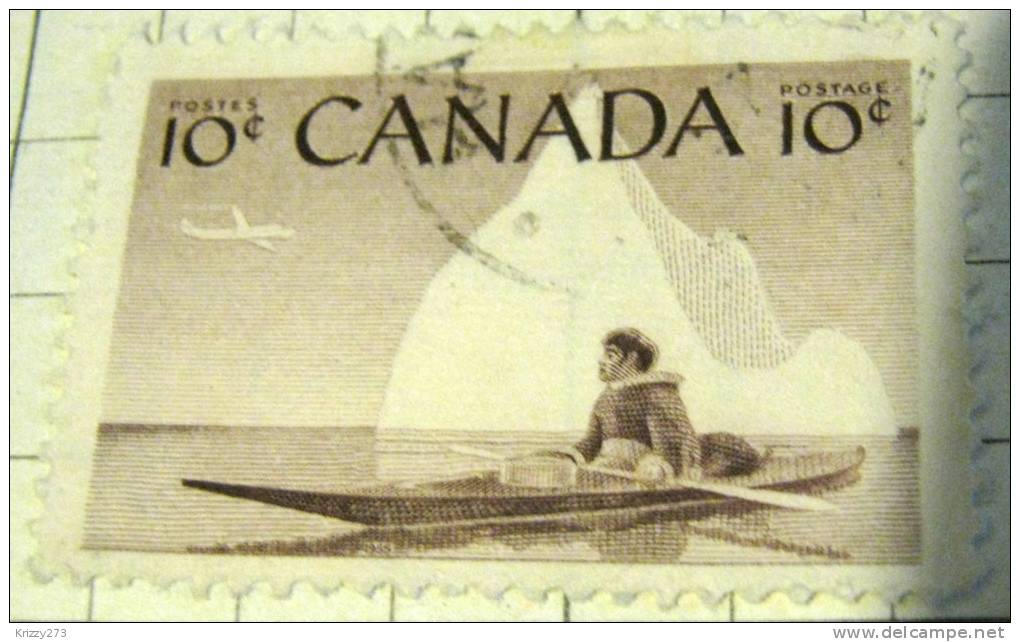 Canada 1953 Eskimo Hunter 10c - Used - Gebruikt