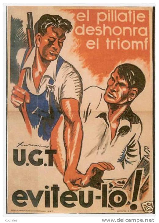 CARTEL  DE LA GUERRA CIVIL - Andere & Zonder Classificatie