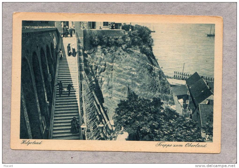 27969   Germania,    Helgoland,  Treppe  Zum  Oberland,  NV - Helgoland