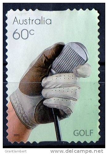 Australia 2011 Golf 60c Glove Self-adhesive Used - Used Stamps