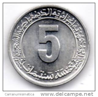 ALGERIA 5 CENTIMES 1977 - Algérie