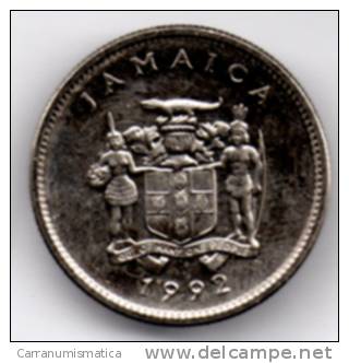 GIAMAICA 5 CENTS 1992 - Jamaique