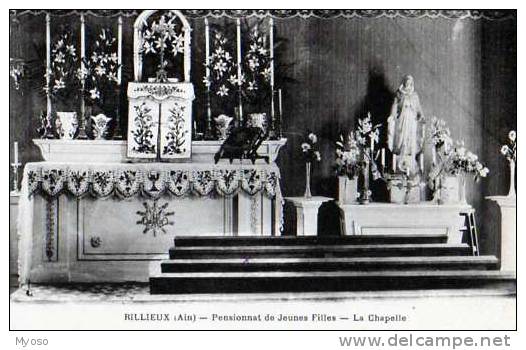 69 RILLIEUX Pensionnat De Jeunes Filles La Chapelle - Rillieux La Pape