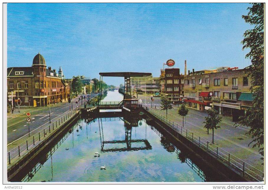 Helmond Veestraatbrug Gracht Amstel Beer Amro Bank Werbung Um 1970 - Helmond