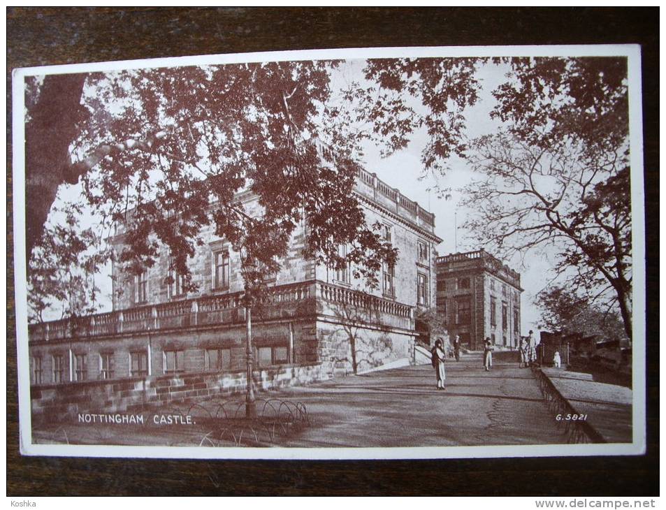 NOTTINGHAM - Castle - Valentine - Never Used  - Lot 161 - Nottingham