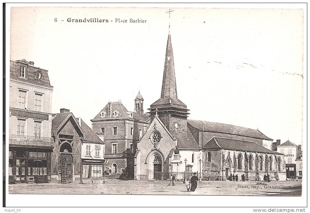 6 - GRANDVILLIERS - Place Barbier - Grandvilliers