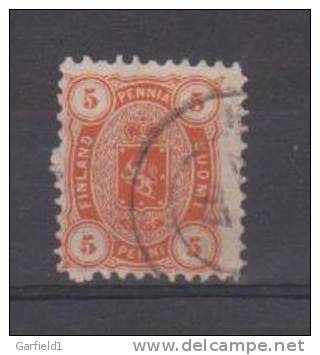 Finnland 1875  Mi.Nr. 13 A , Freimarke Wappen - Gestempelt / Used / (o) - ...-1845 Prefilatelia