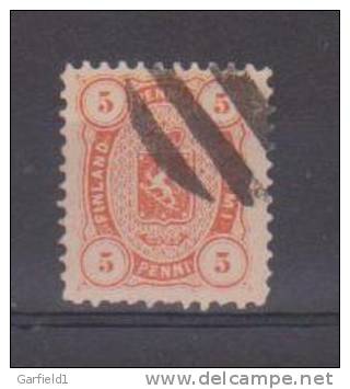 Finnland 1875  Mi.Nr. 13 A , Freimarke Wappen - Gestempelt / Used / (o) - ...-1845 Prephilately