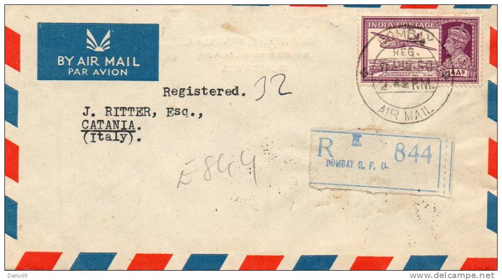 1950  LETTERA VIA AEREA - Unused Stamps