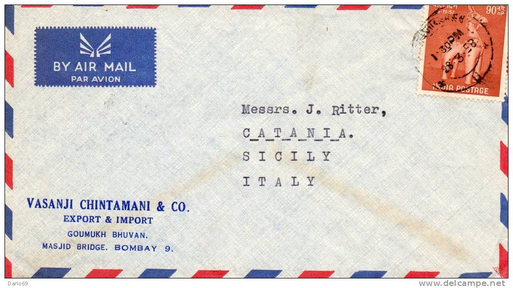 1958  LETTERA - Cartas & Documentos