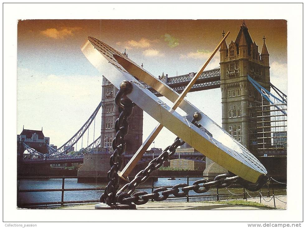 Cp, Angleterre, London, Tower Bridge, Voyagée 1988 - Tower Of London