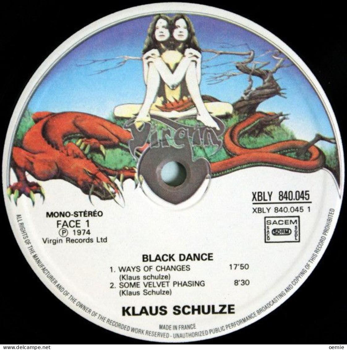 KLAUS  SCHULZE  °  BLACK DANCE - Andere - Duitstalig