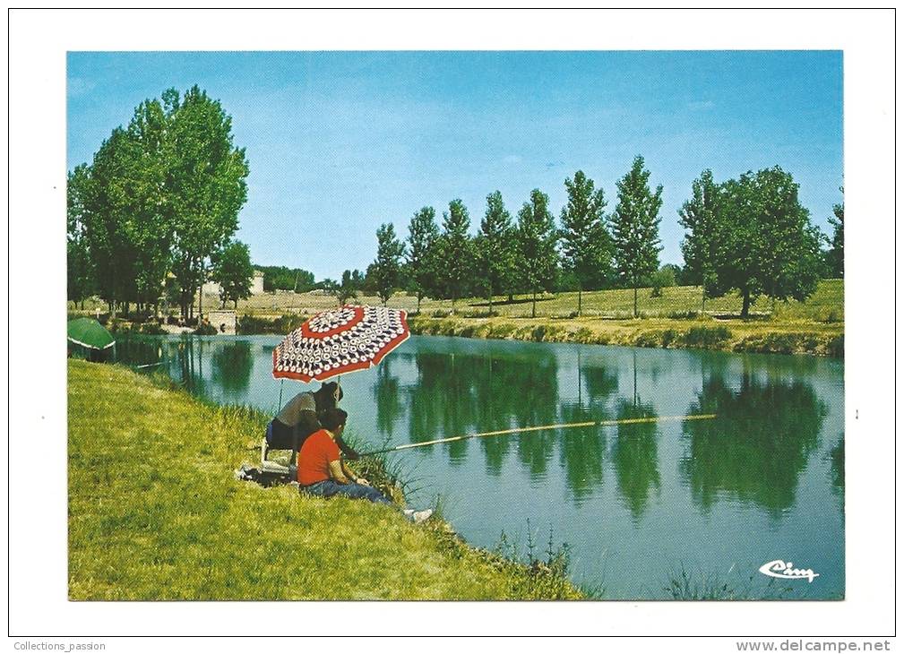 Cp, 86, Mirebeau, Plan D´eau De ST-Martin, Plaisir De La Pêche - Mirebeau