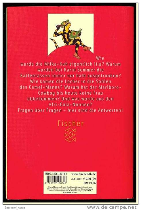 Lurchi, Klementine & Co. Unsere Reklamehelden Und Ihre Geschichten - Taschenbuch 2001 - Collections