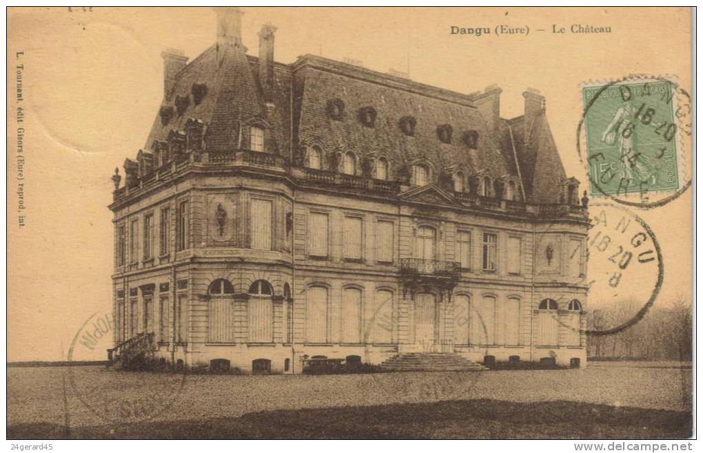 CPSM DANGU (Eure) - Le Château - Dangu