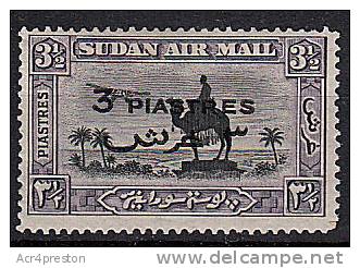 Msc492 Sudan 1938, SG75 3p Surcharge, Unmounted Mint  (cv = &pound;40) - Soudan (...-1951)