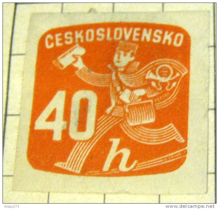 Czechoslovakia 1946 Newspaper Stamp 40h - Mint - Newspaper Stamps