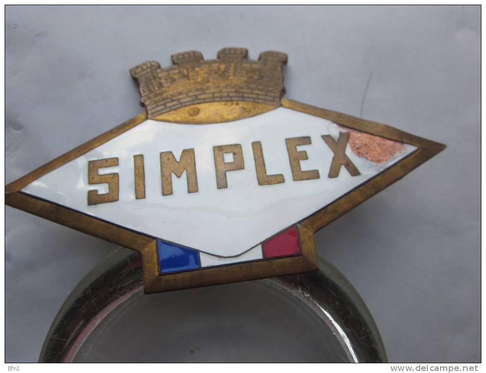 BLASON SIMPLEX 108 Mm * 60 Mm VOIR PHOTOS - Professionals/Firms