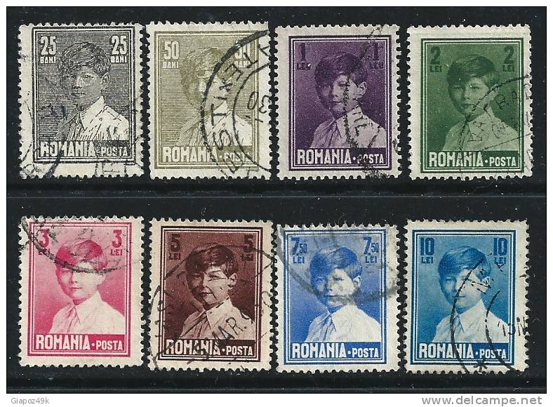 ● ROMANIA 1928 / 29 - Re Michele 1°  - N.° 336 . . . Usati - Cat. ? €  - Lotto N. 1994 - Gebraucht