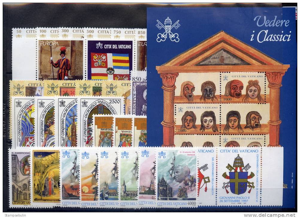 1997 COMPLETE YEAR PACK MNH ** - Años Completos