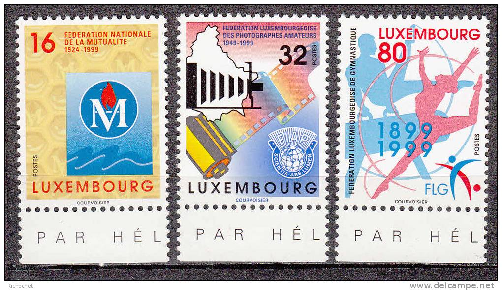 Luxembourg 1424 à 1426 ** - Unused Stamps