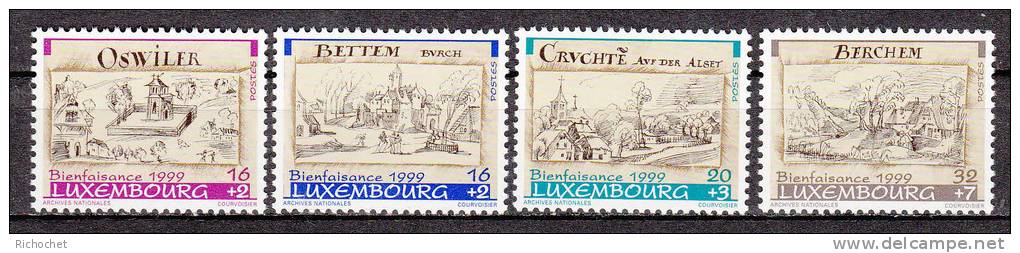 Luxembourg 1435 à 1438 ** - Unused Stamps