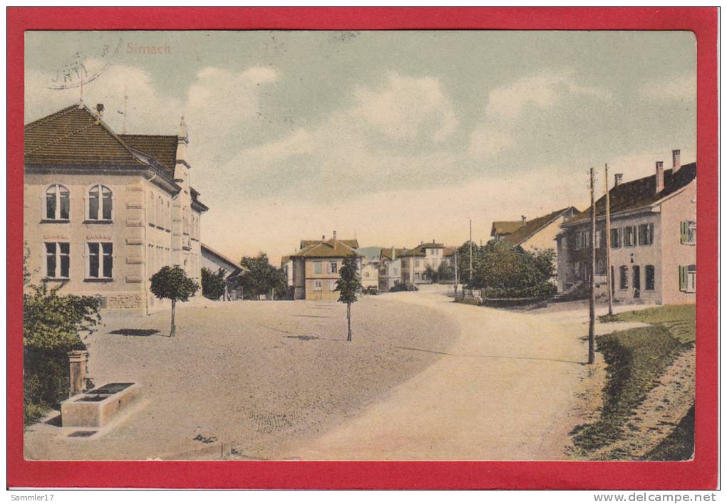 SIRNACH STRASSENANSICHT 1914 - Sirnach