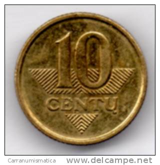 LITUANIA 10 CENTU 1997 - Lituania