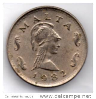 MALTA 2 CENTS 1982 - Malte