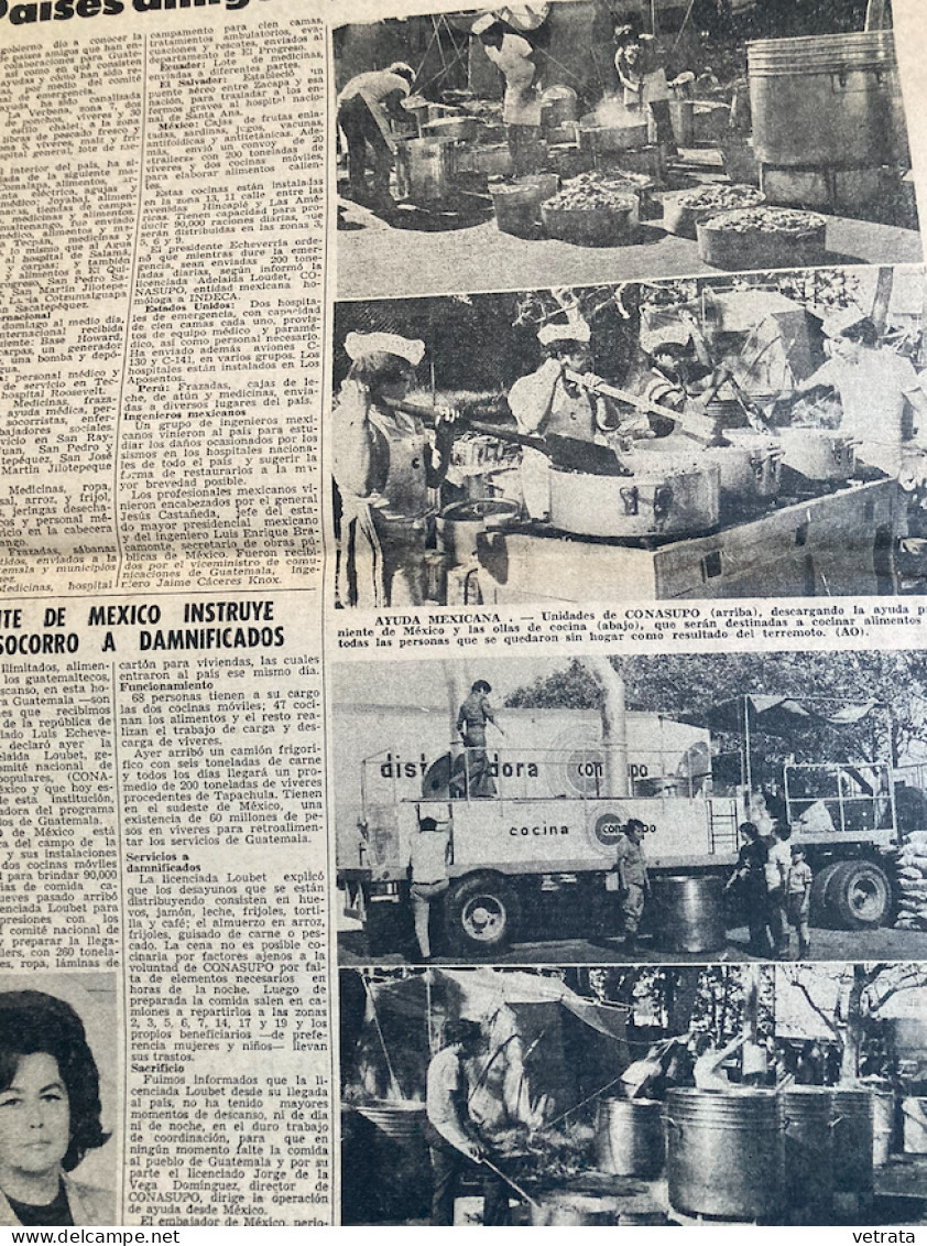 Prensa Libre N° 7482 Du 10/02/76 : Quotidien Guatemala (Lors Du Tremblement De Terre) - [1] Fino Al 1980