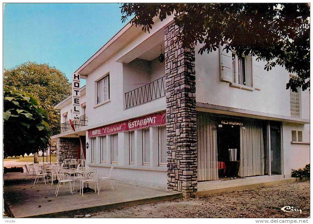 Landes : Réf : F-12-0339 :  Saint Paul En Born Hôtel Restaurant L'Ecureuil - Autres & Non Classés