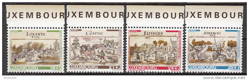 Luxembourg 1468 à 1471 ** - Unused Stamps