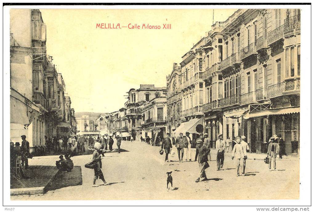 MELILLA - Calle Alfonso XIII - Melilla