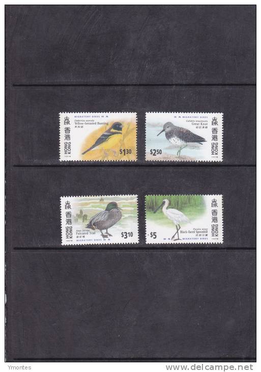 Birds 1997 - Unused Stamps