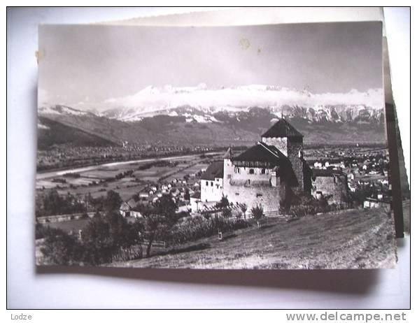 Liechtenstein Vaduz Schloss Und Rheintal - Liechtenstein